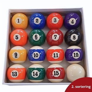 Pool baller 57,2 mm (ROC) - 2. sorterings